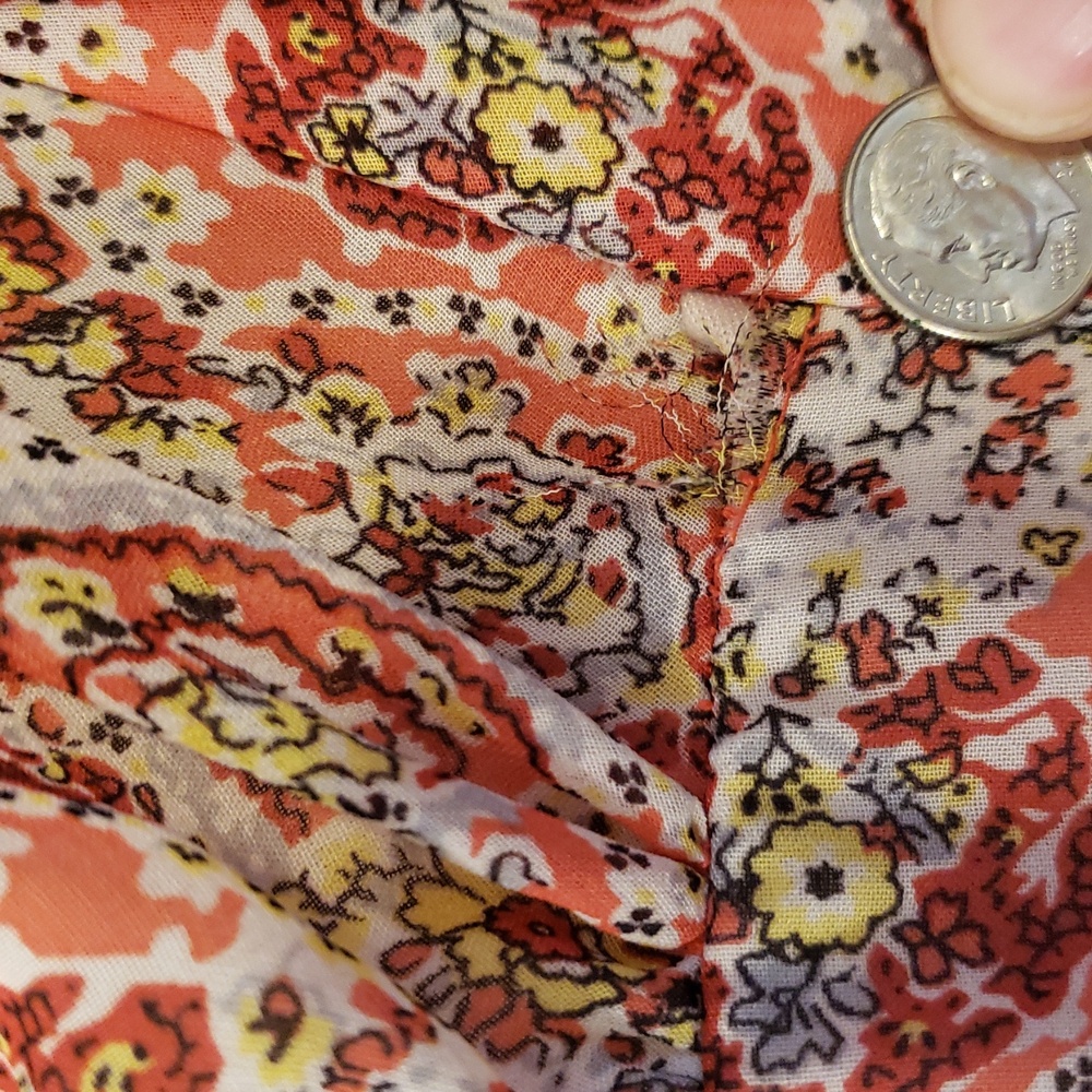 Betsey Johnson Boho Ombre Baby Doll Dress - Picture 5 of 8
